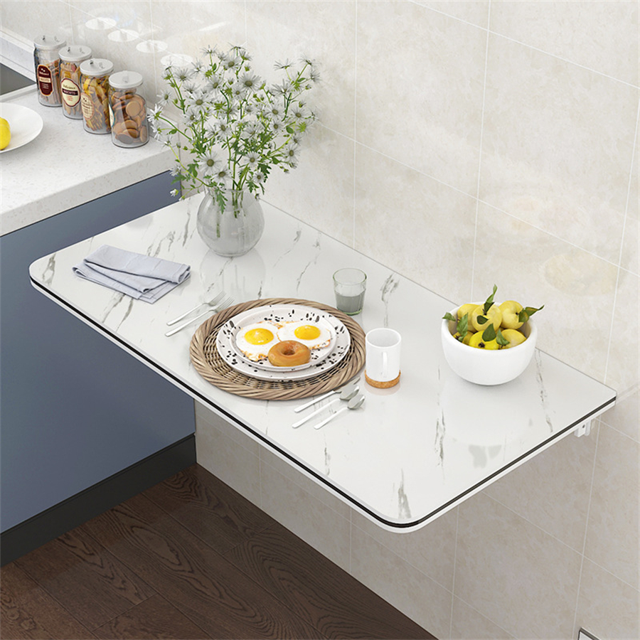 Cubicle Shelf Organizer - Folding Wall Desk, Wall-mounted Foldable Table,