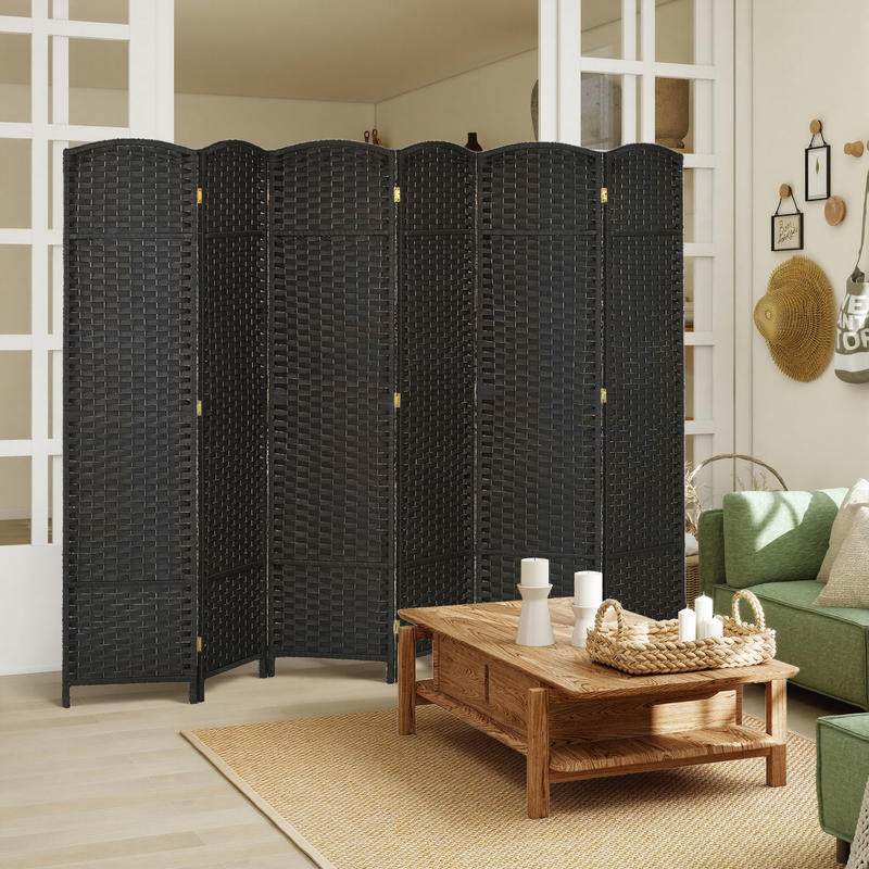 HOMCOM Folding Room Divider Sc - Partition Screen Divider avaliação e preço
