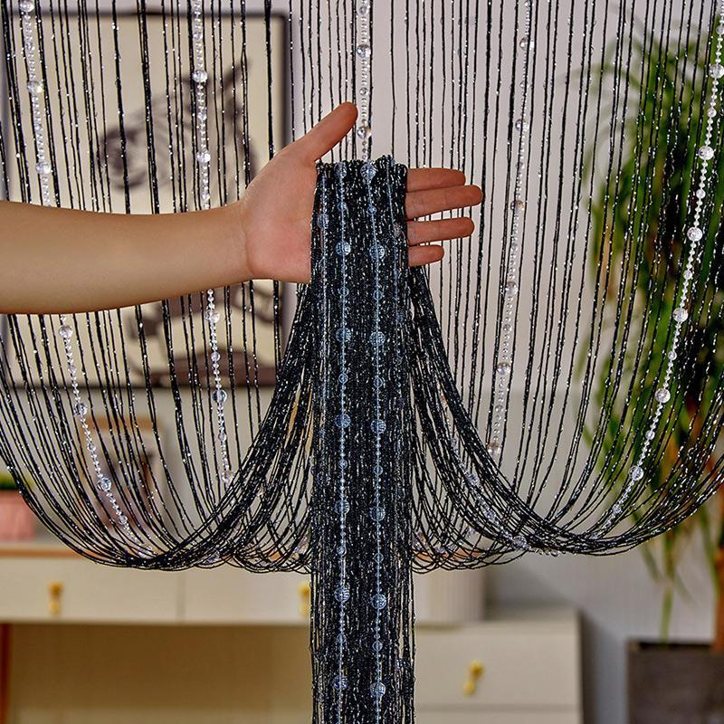 1pcs 100*200cm Crystal Beaded  - Partition Screen Divider avaliação e preço