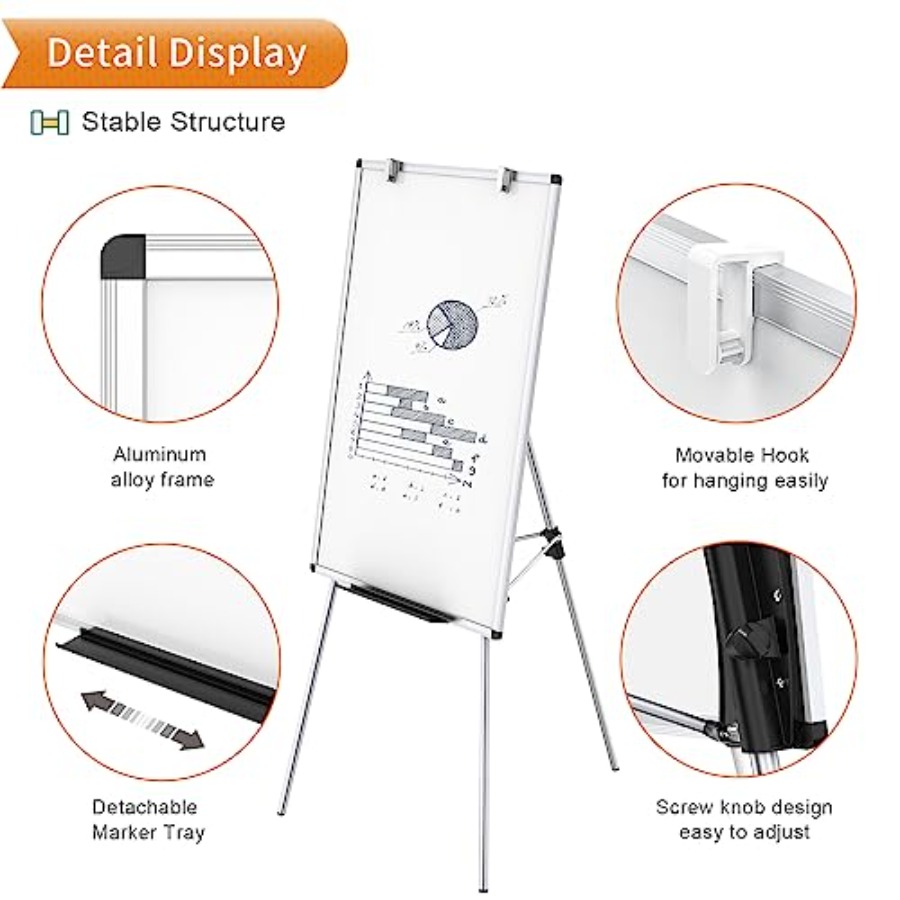 Magnetic Portable Easel Dry Er - Whiteboard Easel Tripod avaliação e preço