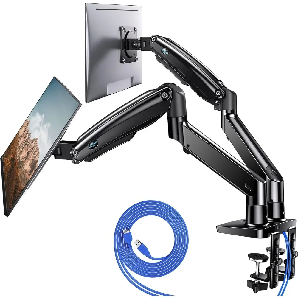 dual monitor stand for 13 to 4 - Adjustable Monitor Mount avaliação e preço