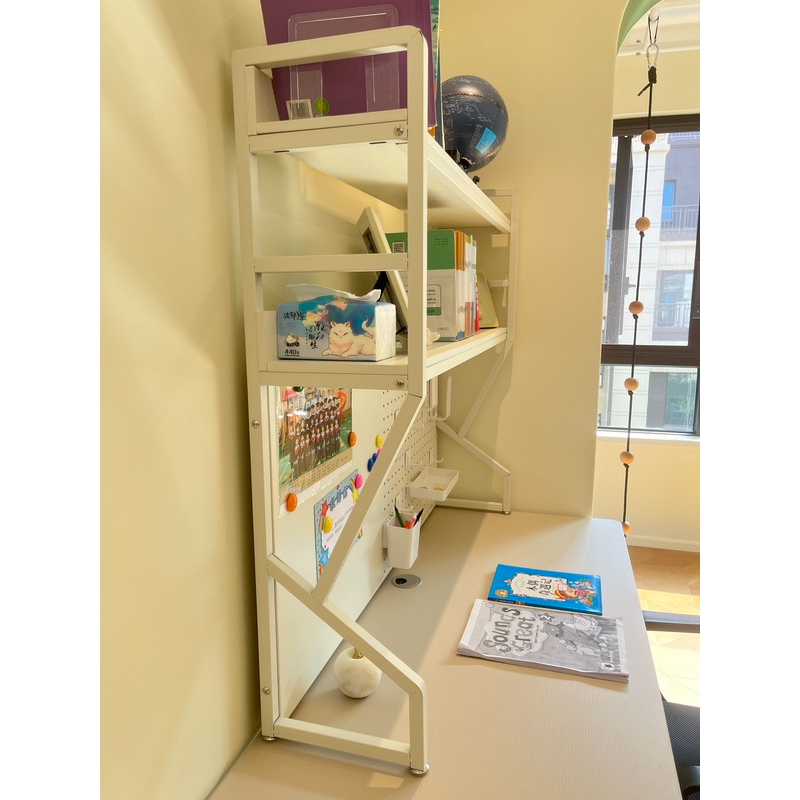 Desktop Storage Shelf with Peg - Cubicle Shelf Organizer avaliação e preço