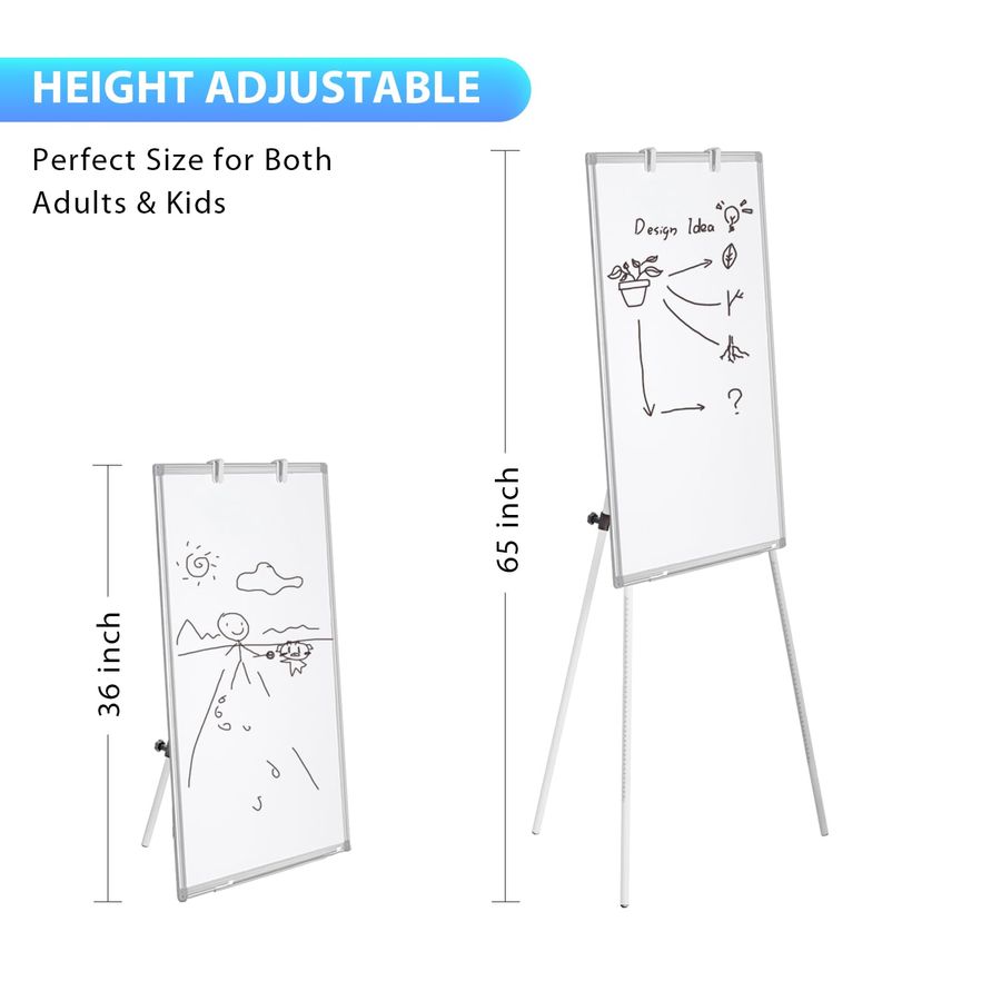 Whiteboard Magnetic Portable D - Whiteboard Easel Tripod avaliação e preço