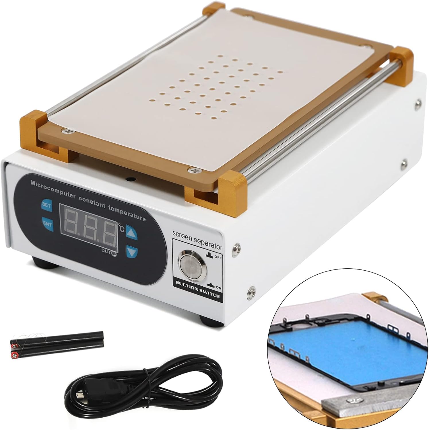 7 Inch LCD Screen Separator Ma - Partition Screen Divider avaliação e preço