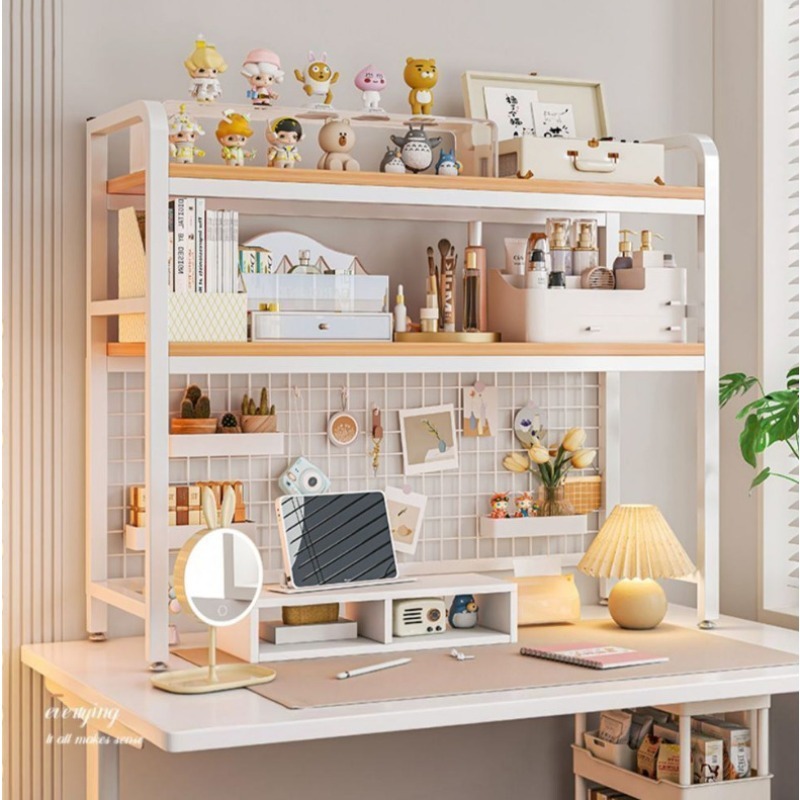 Grid Shelf Desktop Shelf Desk  - Cubicle Shelf Organizer avaliação e preço