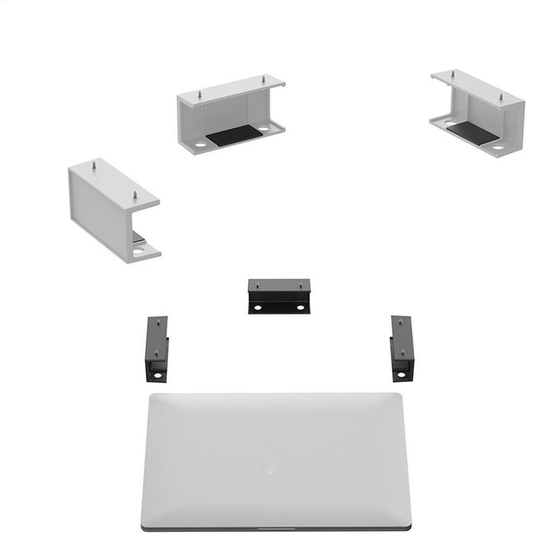 Under Desk Laptop Mount ABS Un - Cubicle Shelf Organizer avaliação e preço
