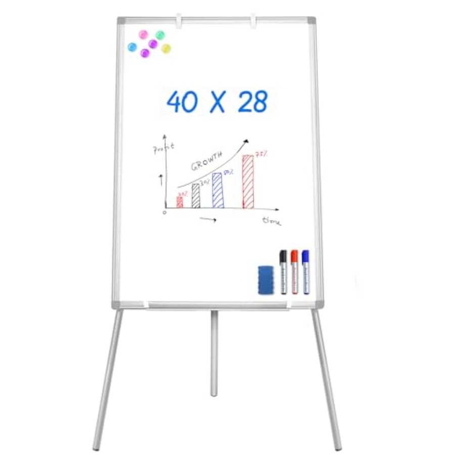 Easel Whiteboard - Magnetic Po - Whiteboard Easel Tripod avaliação e preço