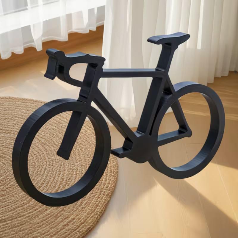Bicycle Sculpture 3D Printed M - Cubicle Shelf Organizer avaliação e preço