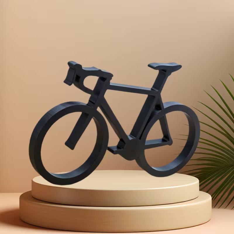 Bicycle Sculpture 3D Printed M - Cubicle Shelf Organizer avaliação e preço