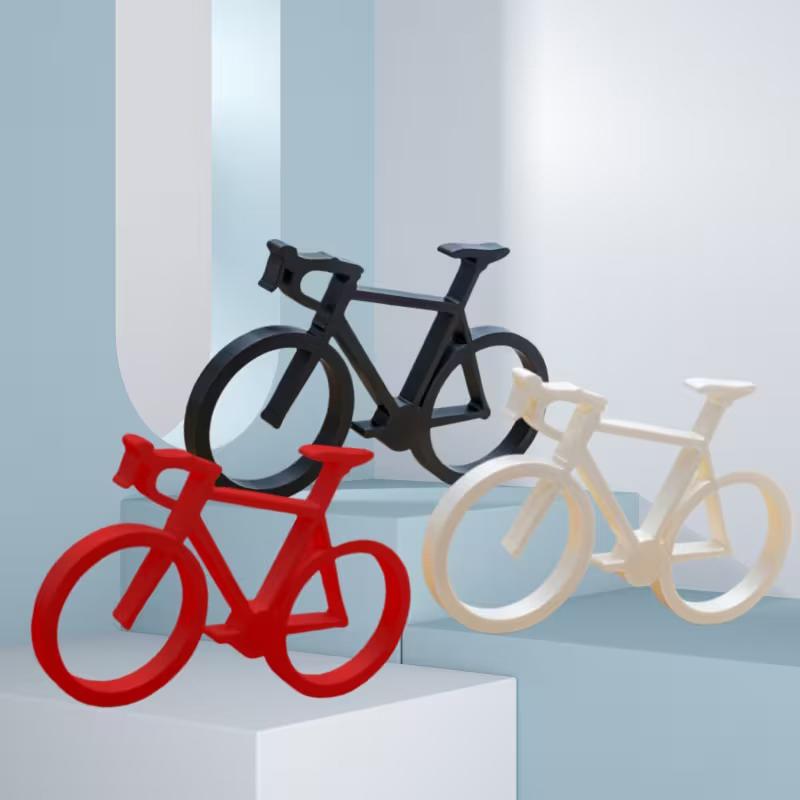 Bicycle Sculpture 3D Printed M - Cubicle Shelf Organizer avaliação e preço