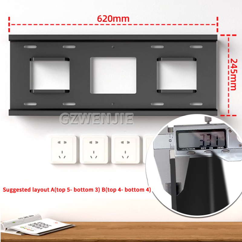 50-120 inch TV Mount Monitor H - Adjustable Monitor Mount avaliação e preço