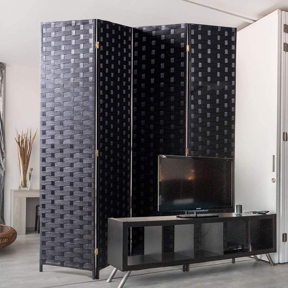 4 Panel Room Divider - 71 Tall - Partition Screen Divider avaliação e preço