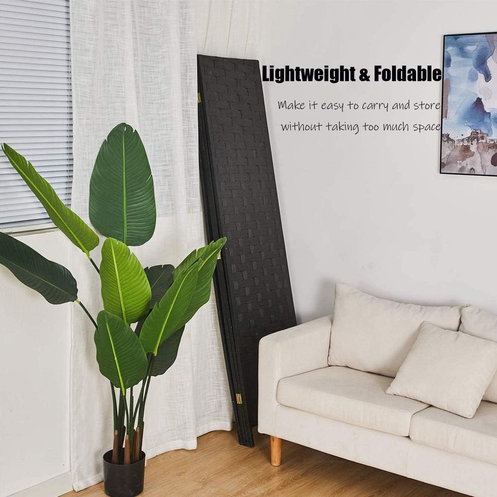 4 Panel Room Divider - 71 Tall - Partition Screen Divider avaliação e preço