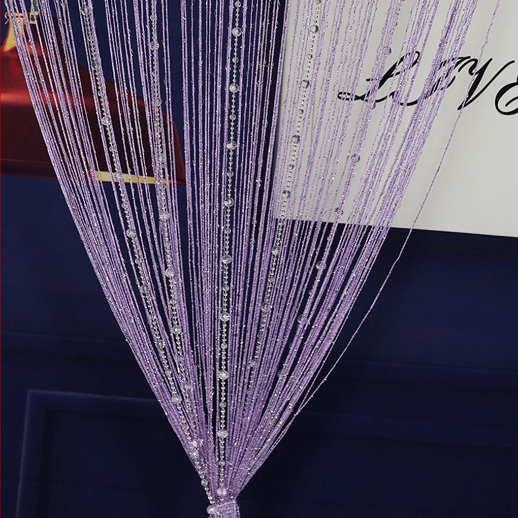 Crystal Beaded String Curtains - Partition Screen Divider avaliação e preço