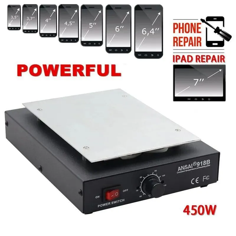 450W Durable 7 inch Phone LCD  - Partition Screen Divider avaliação e preço
