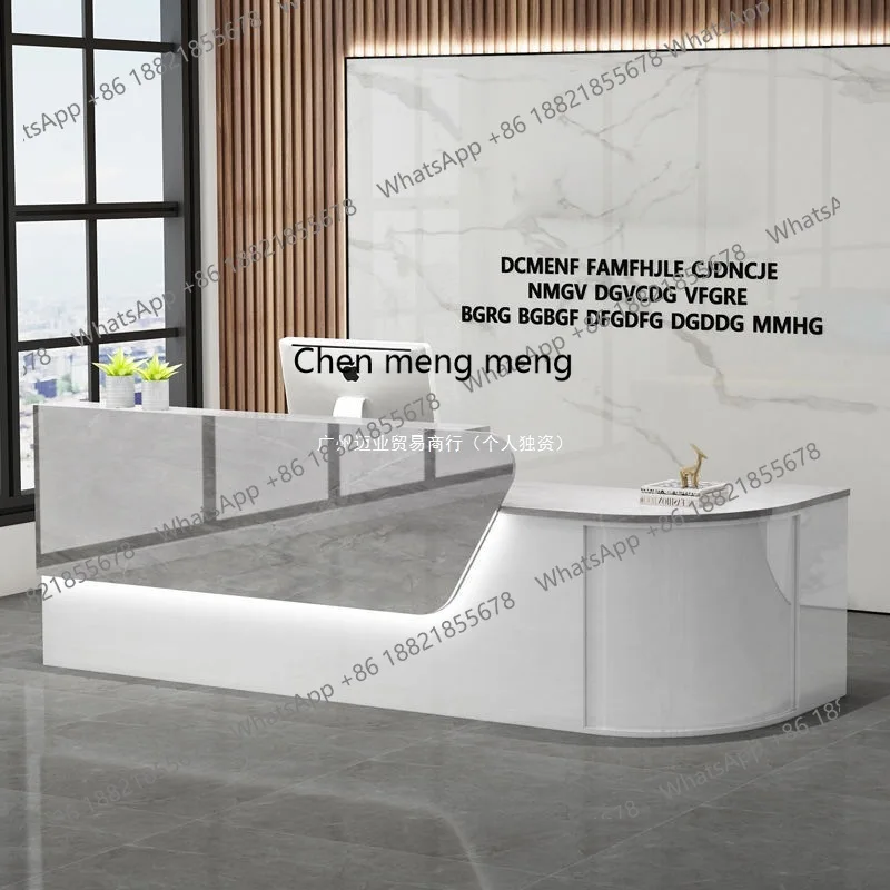 Bar cashier modern clothing st - Reception Desk Counter avaliação e preço
