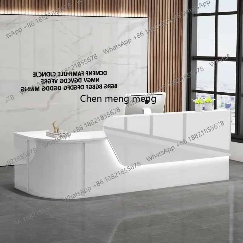 Bar cashier modern clothing st - Reception Desk Counter avaliação e preço