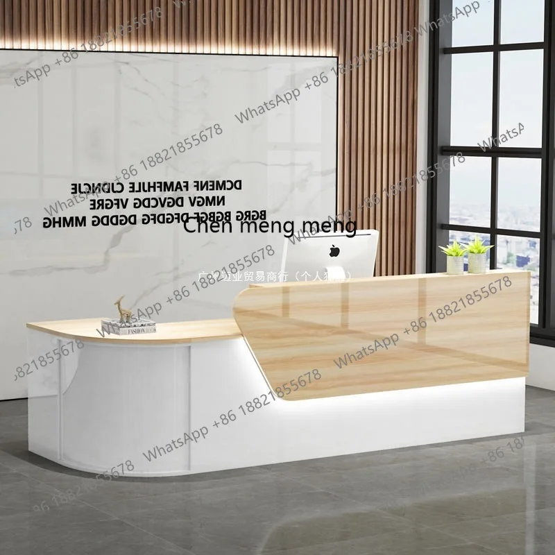 Bar cashier modern clothing st - Reception Desk Counter avaliação e preço
