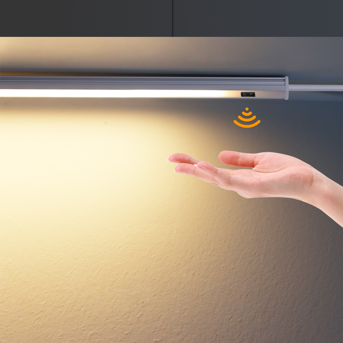 USB Kitchen LED Lights Under C - Cubicle Shelf Organizer avaliação e preço