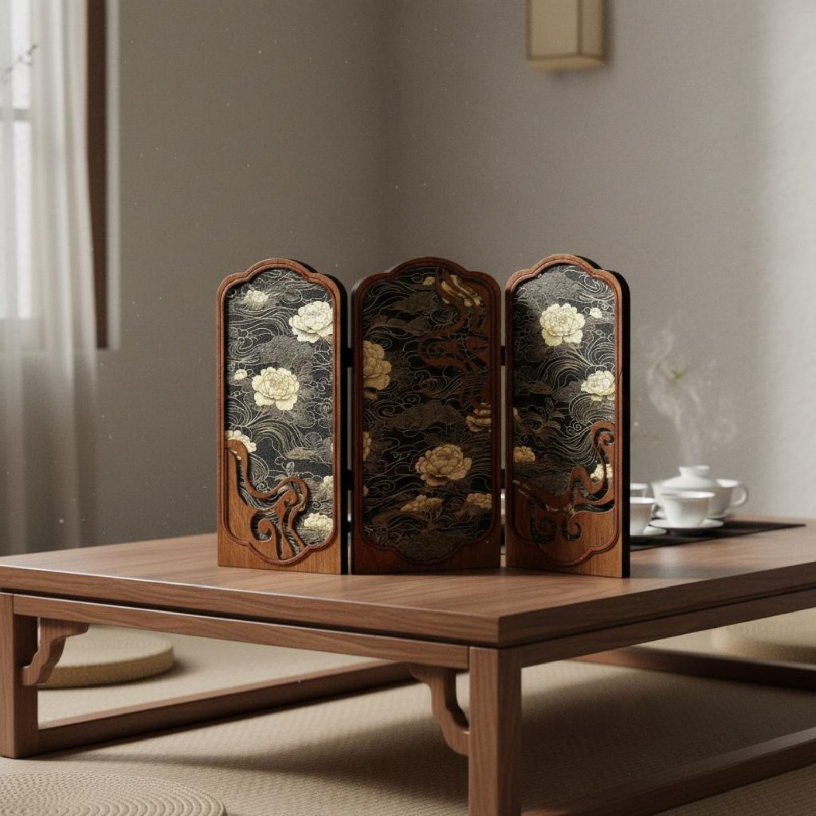 Chinese Design Table Screen Re - Partition Screen Divider avaliação e preço