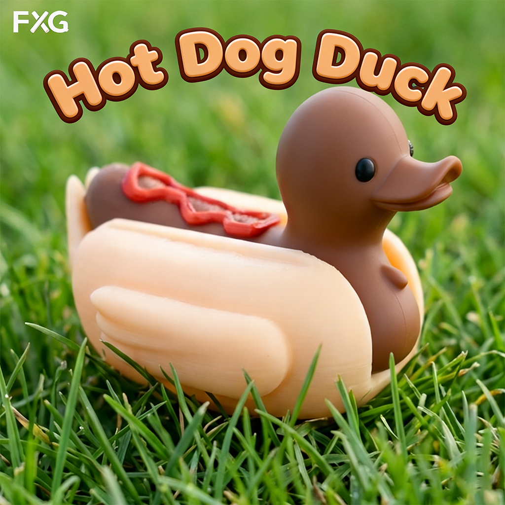 Hot Dog Duck Decorative Orname - Cubicle Shelf Organizer avaliação e preço