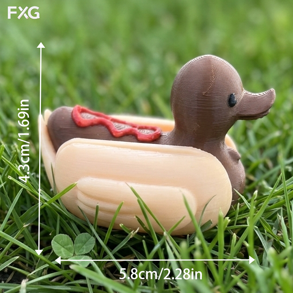 Hot Dog Duck Decorative Orname - Cubicle Shelf Organizer avaliação e preço