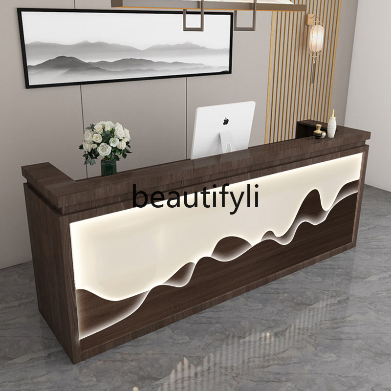 Chinese Tea House Front Desk,  - Reception Desk Counter avaliação e preço