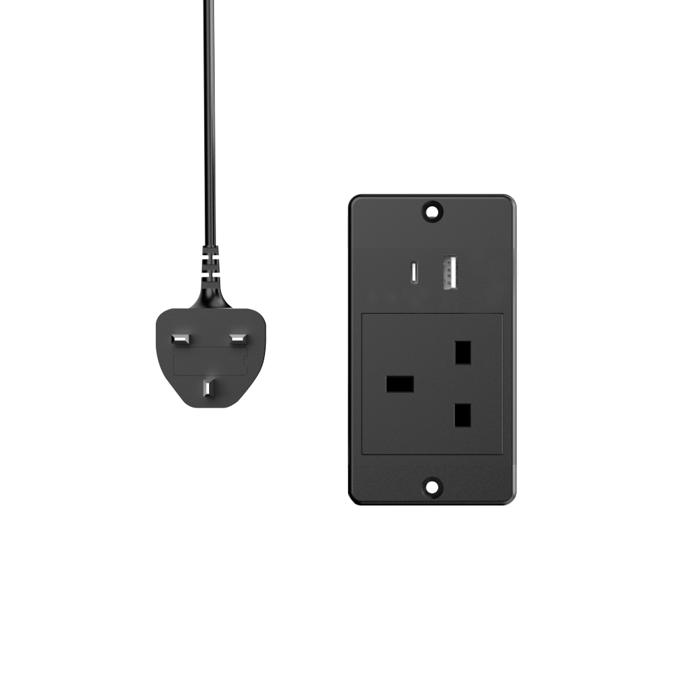 UK Embedded Recessed Power Str - Office Furniture Uk avaliação e preço