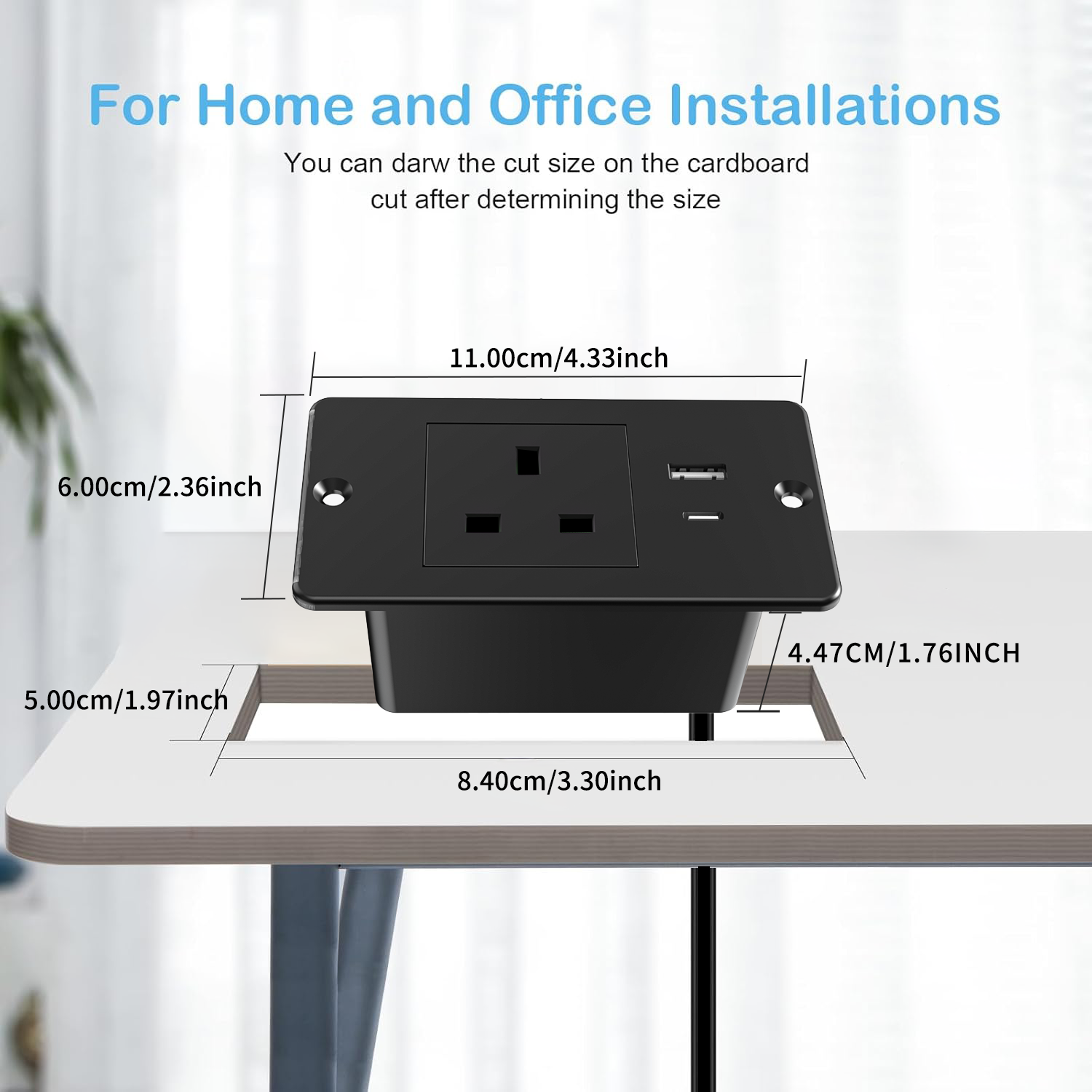 UK Embedded Recessed Power Str - Office Furniture Uk avaliação e preço