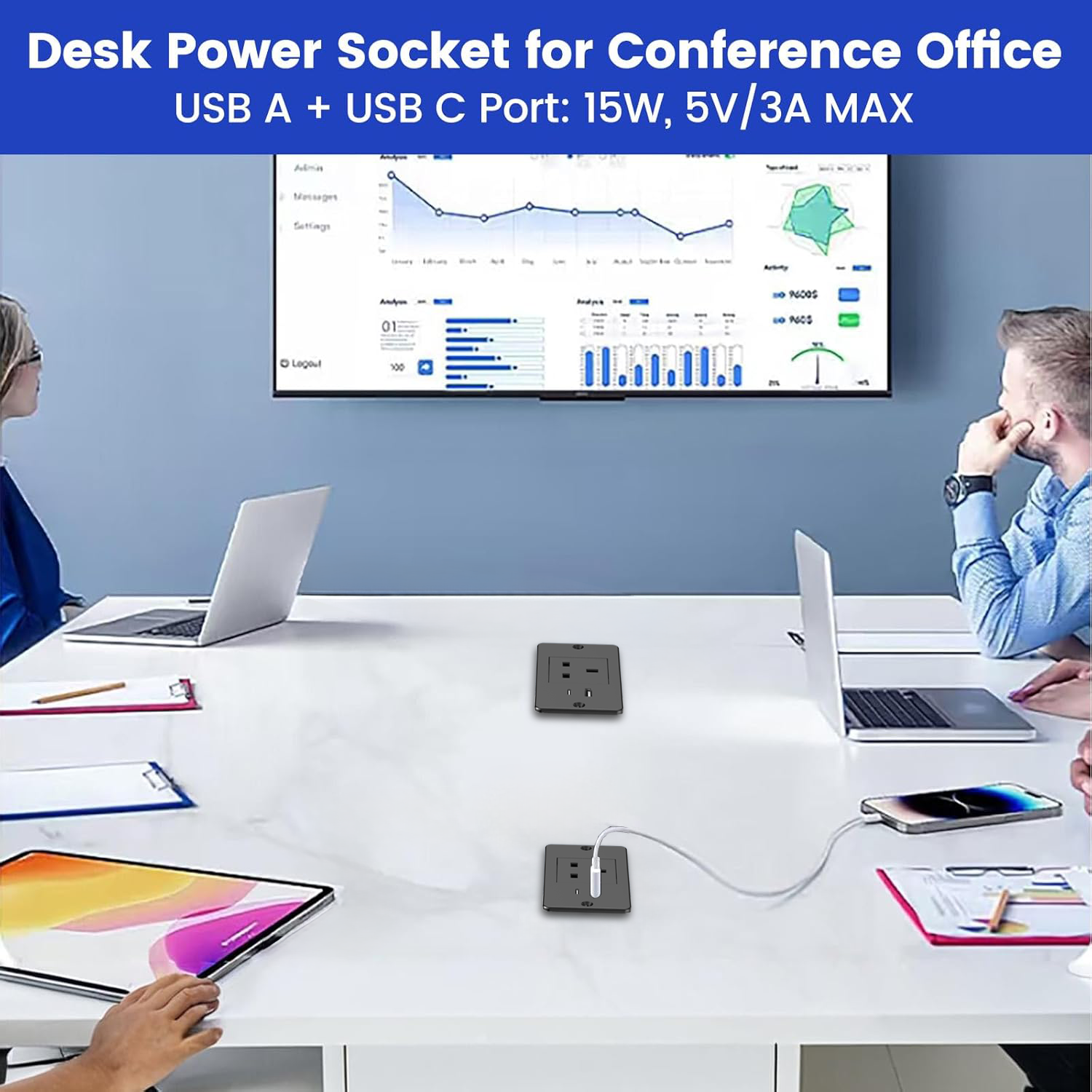 UK Embedded Recessed Power Str - Office Furniture Uk avaliação e preço