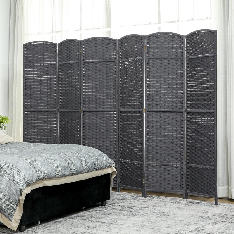 HOMCOM Folding Room Divider Sc - Partition Screen Divider avaliação e preço