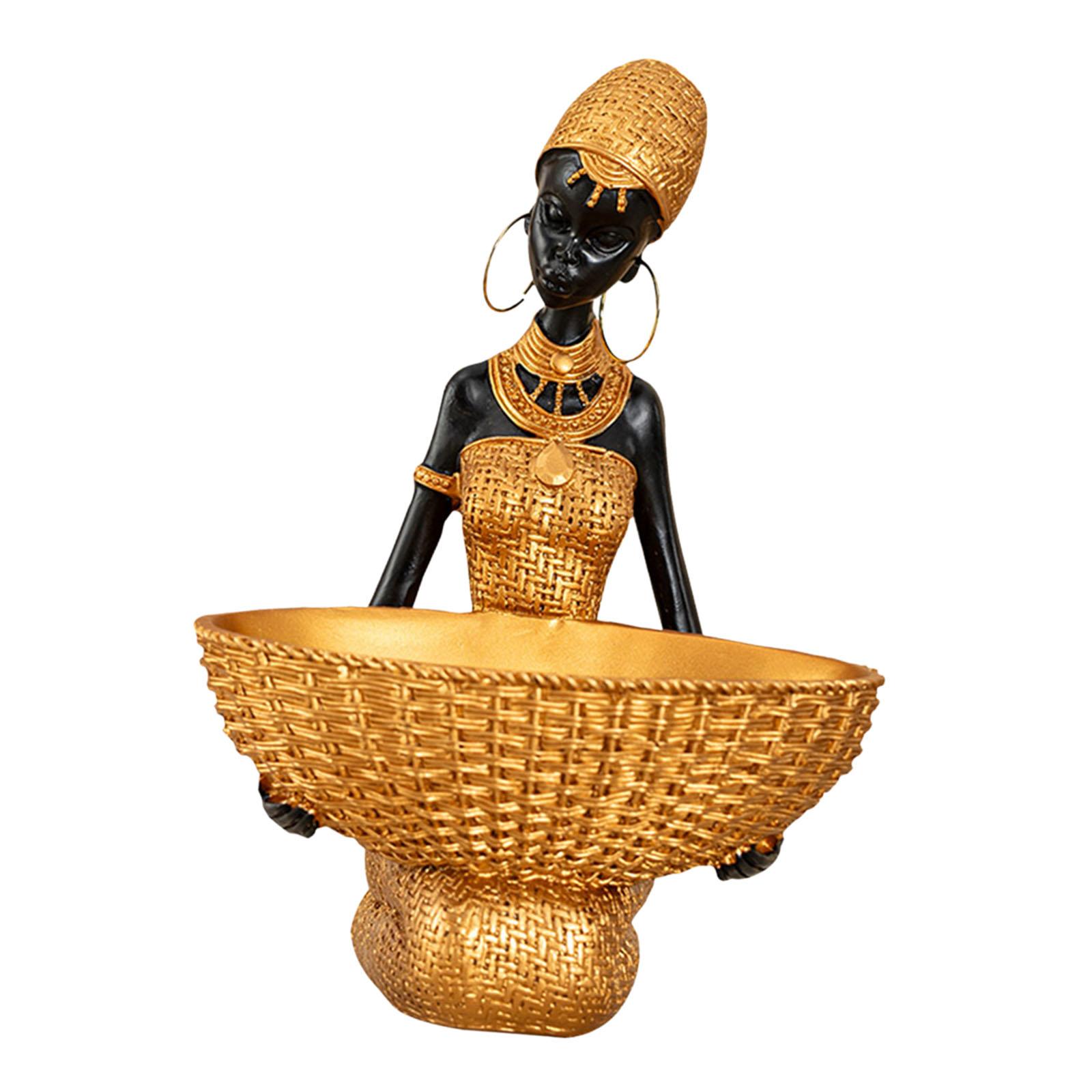 Luxury African Woman Statue Re - Cubicle Shelf Organizer avaliação e preço