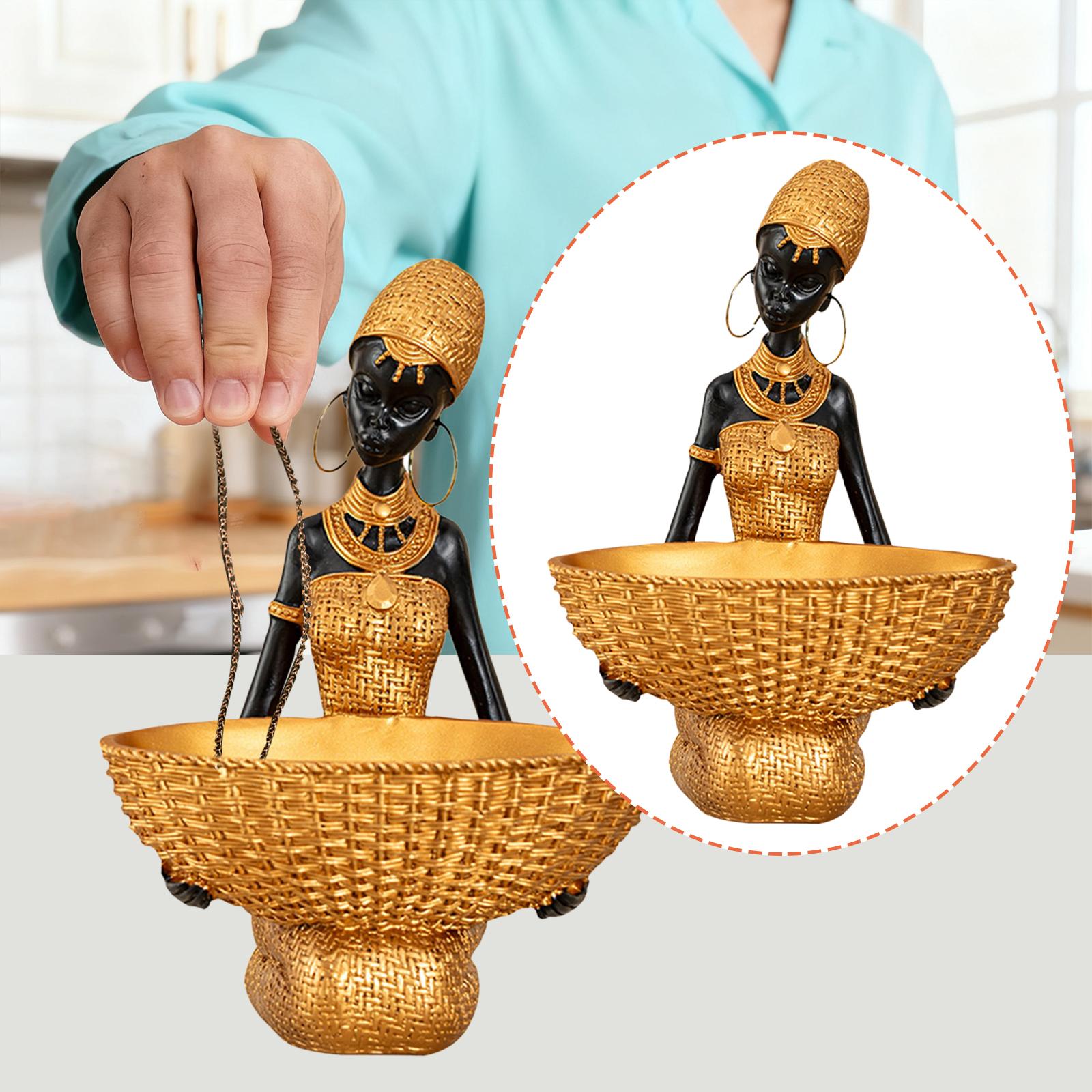 Luxury African Woman Statue Re - Cubicle Shelf Organizer avaliação e preço