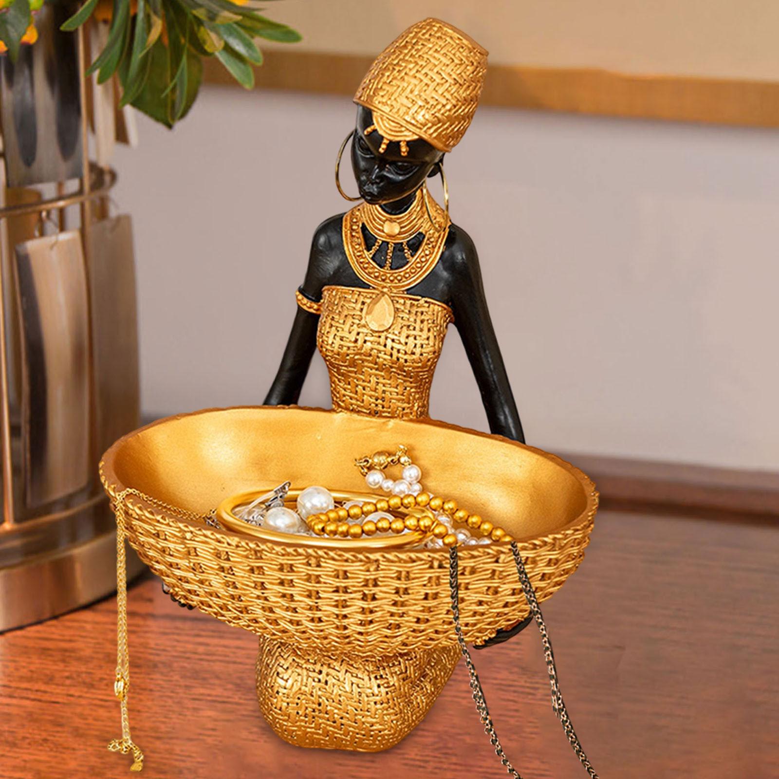 Luxury African Woman Statue Re - Cubicle Shelf Organizer avaliação e preço
