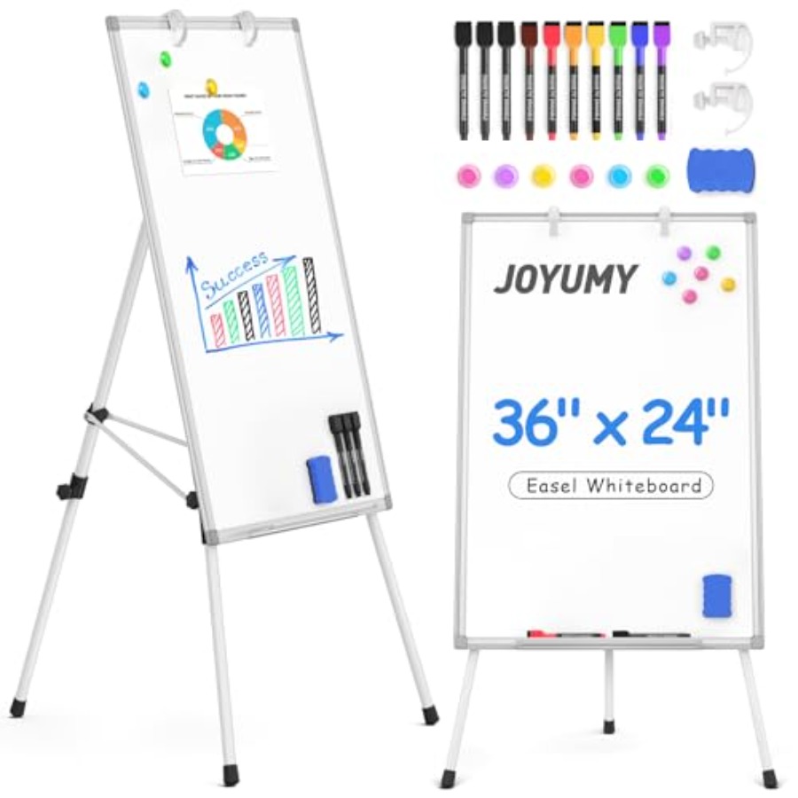 White Board Dry Erase with Sta - Whiteboard Easel Tripod avaliação e preço