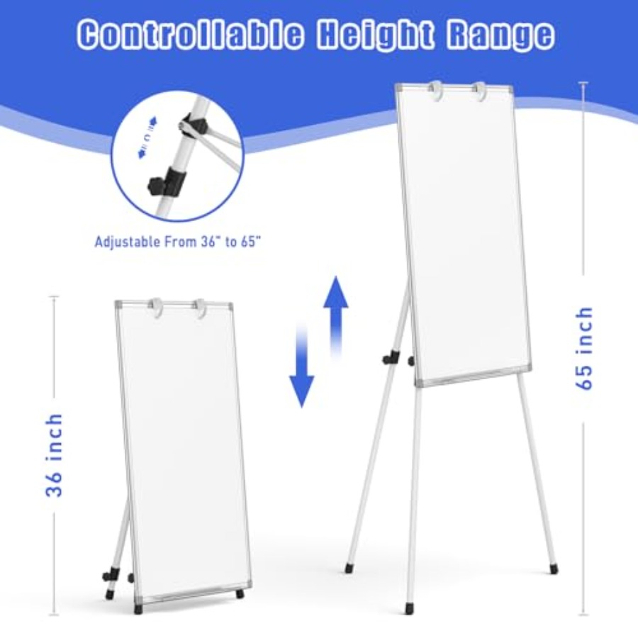 White Board Dry Erase with Sta - Whiteboard Easel Tripod avaliação e preço