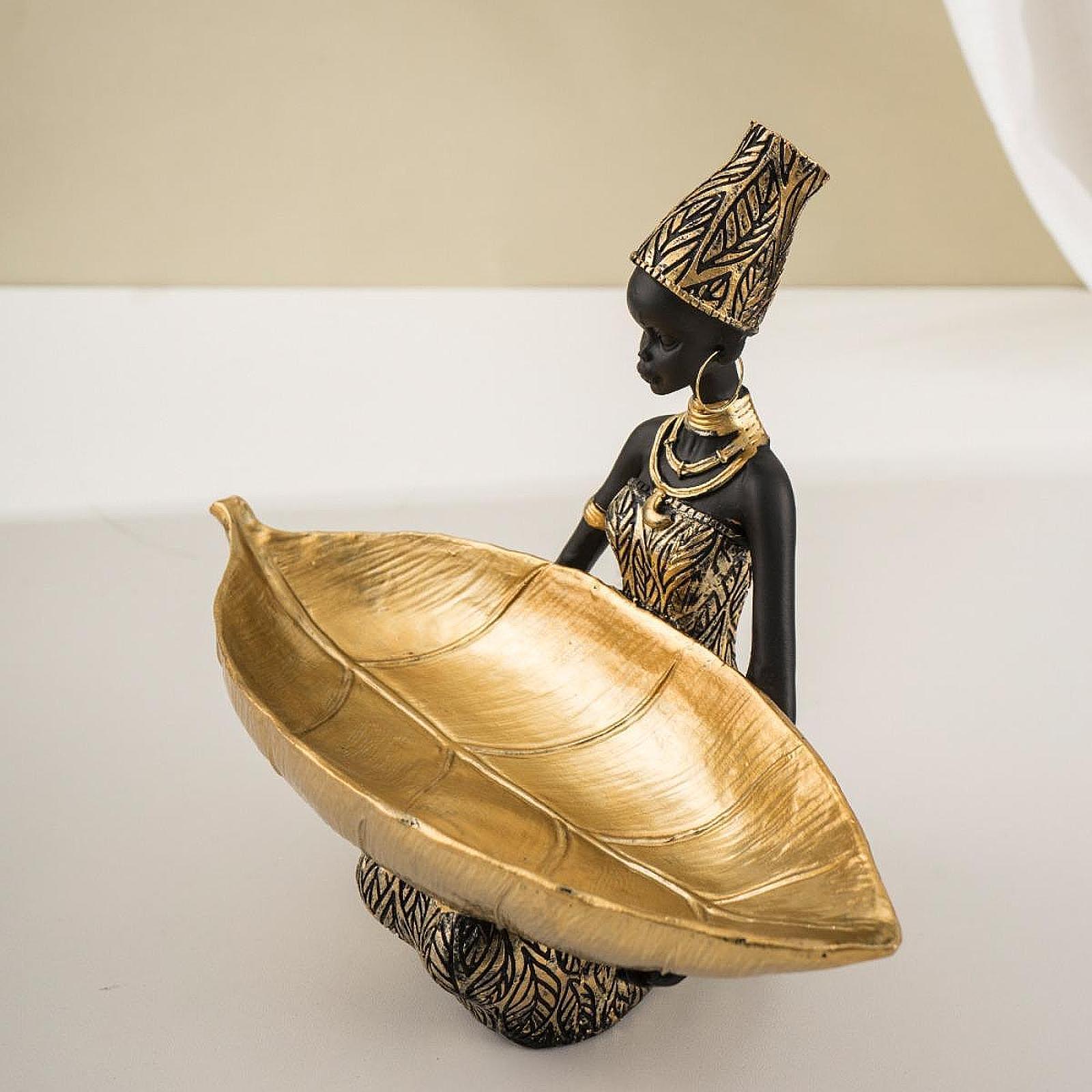 Resin Ornament African Woman S - Cubicle Shelf Organizer avaliação e preço